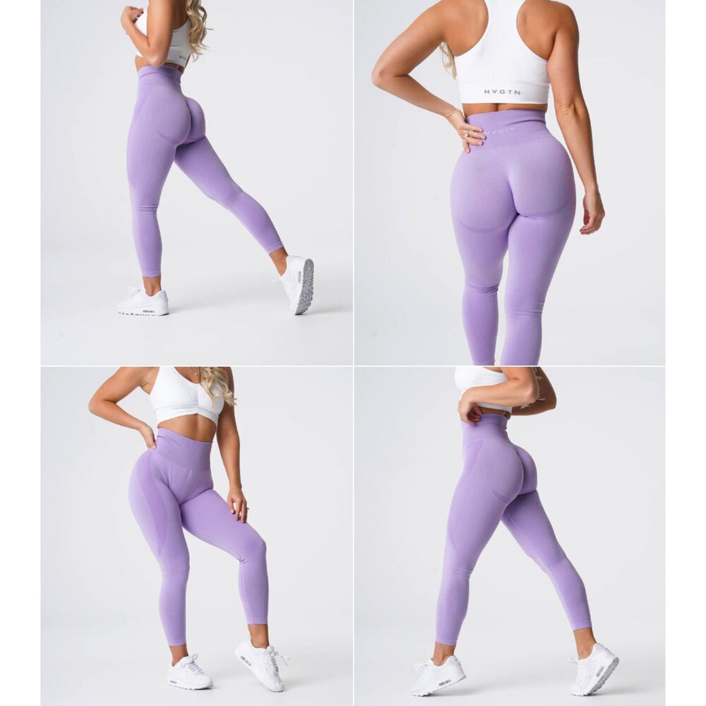 [M] NWOT NVGTN Lilac Contour Seamless Leggings– Size Medium